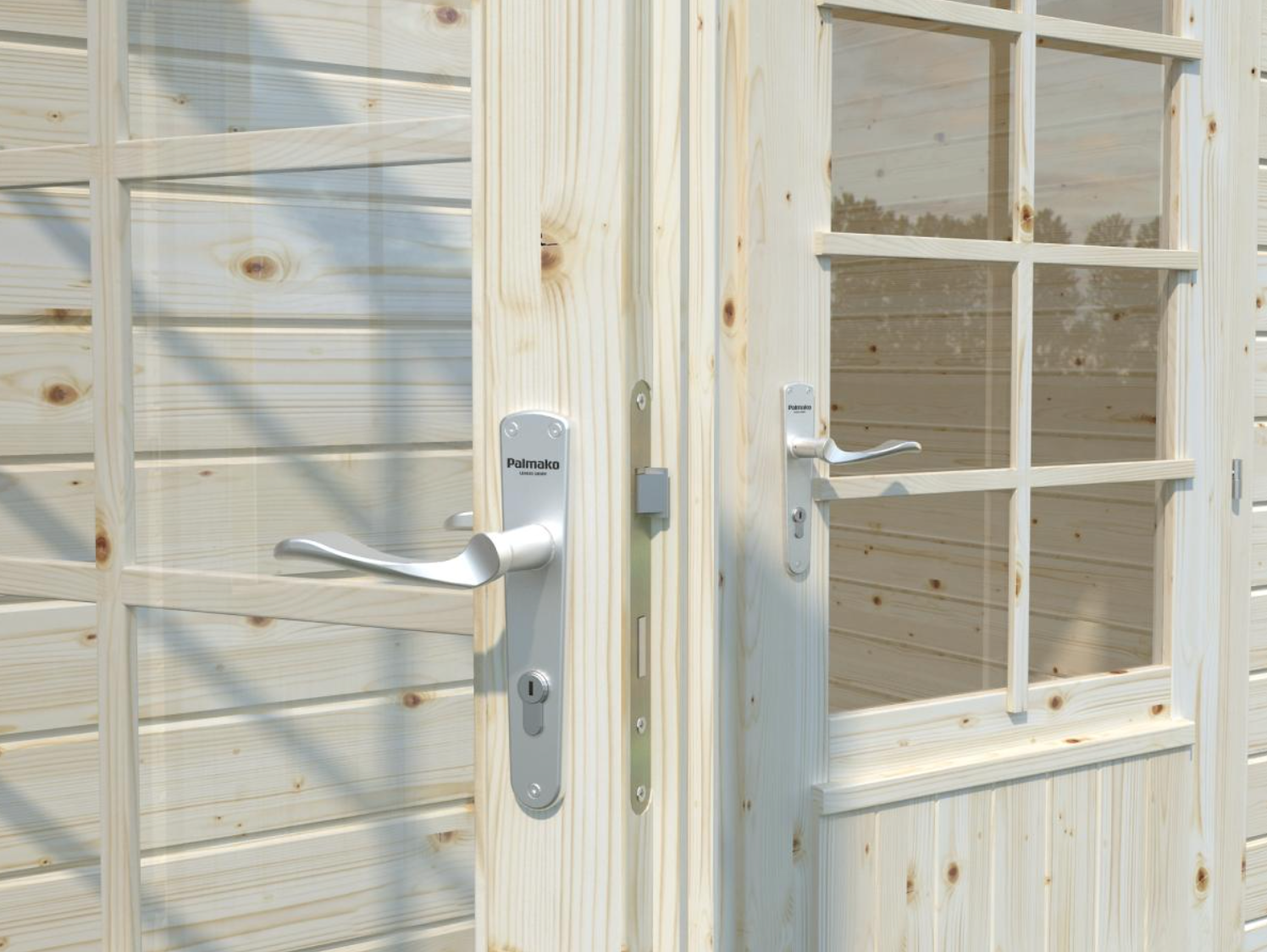 Palmako | Ella (15'5" x 10'6" | 139.9 sq.ft. | 1.1") Two Room Summer House