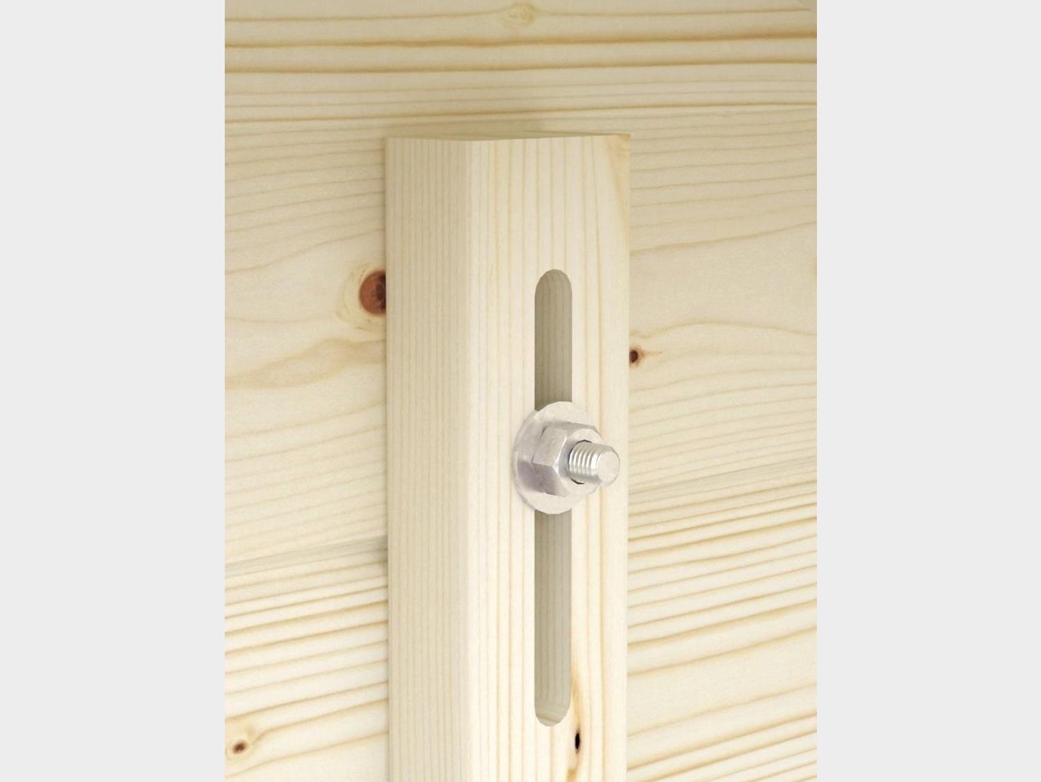 Palmako | Ella (15'5" x 10'6" | 139.9 sq.ft. | 1.1") Two Room Summer House