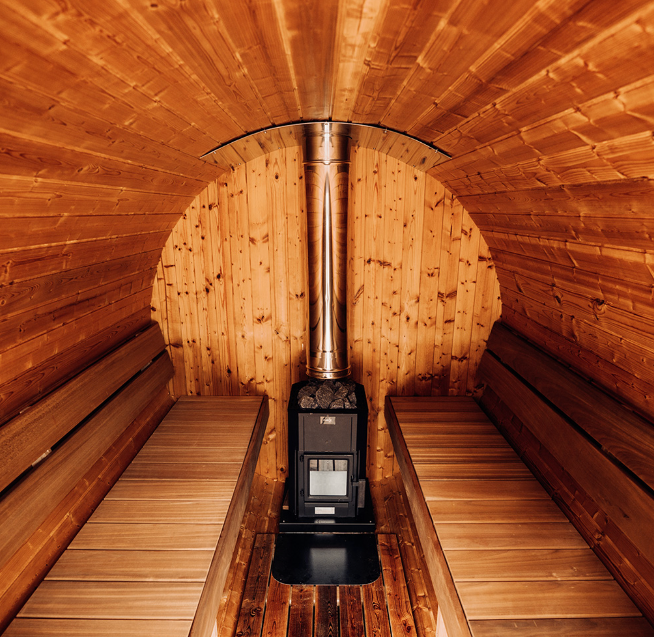 Arctic Finland House | Barrel Sauna Uno Long