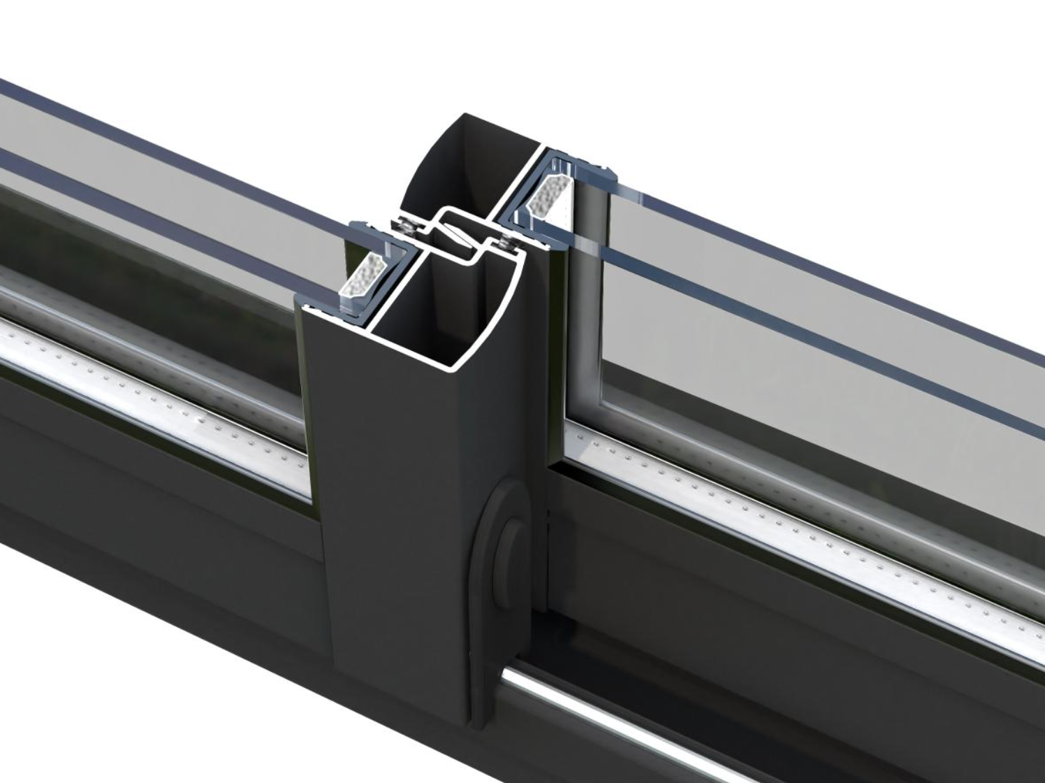 Palmako | Lenna (28′9″ × 9′10″ | 268.0 sq.ft.) Glass Garden Room With Sliding Doors