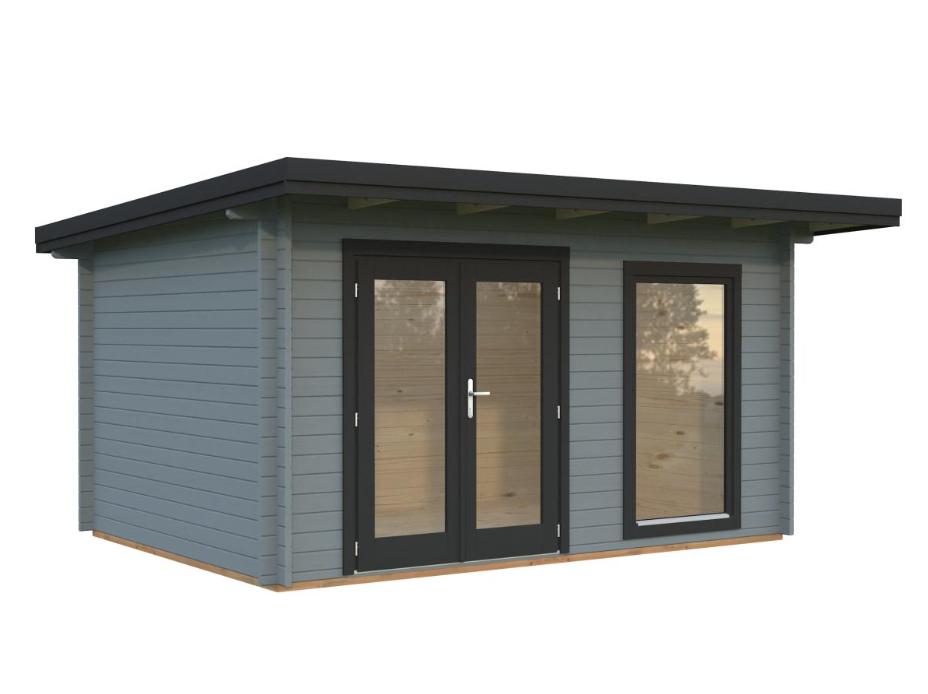 Palmako | Heidi S (14'1" x 10'6" | 125.9 sq.ft. | 1.7″) Modern Light Garden Room