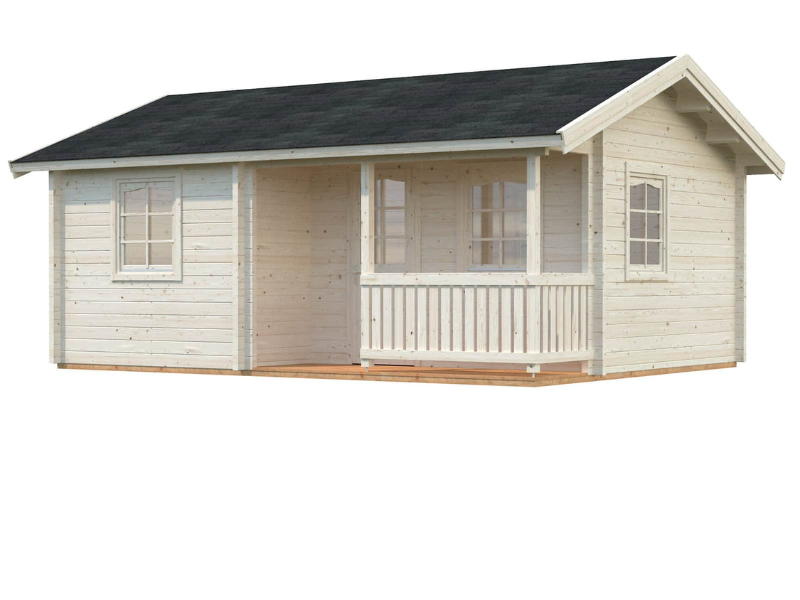 Palmako | Sandra S  (20'4" x 15'5" | 231 sq.ft. | 2.8") Traditional Holiday Summer House