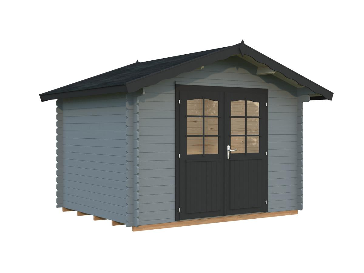 Palmako | Vivian M (10'6" x 8'6" | 74.3 sq.ft. | 1.1") Compact Garden Log Cabin