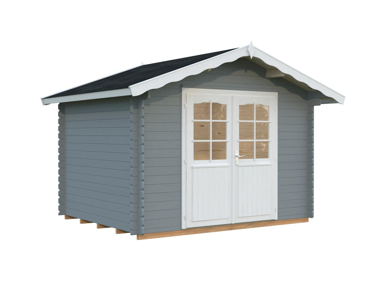 Palmako | Vivian M (10'6" x 8'6" | 74.3 sq.ft. | 1.1") Compact Garden Log Cabin