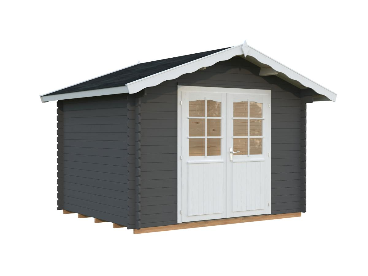 Palmako | Vivian M (10'6" x 8'6" | 74.3 sq.ft. | 1.1") Compact Garden Log Cabin