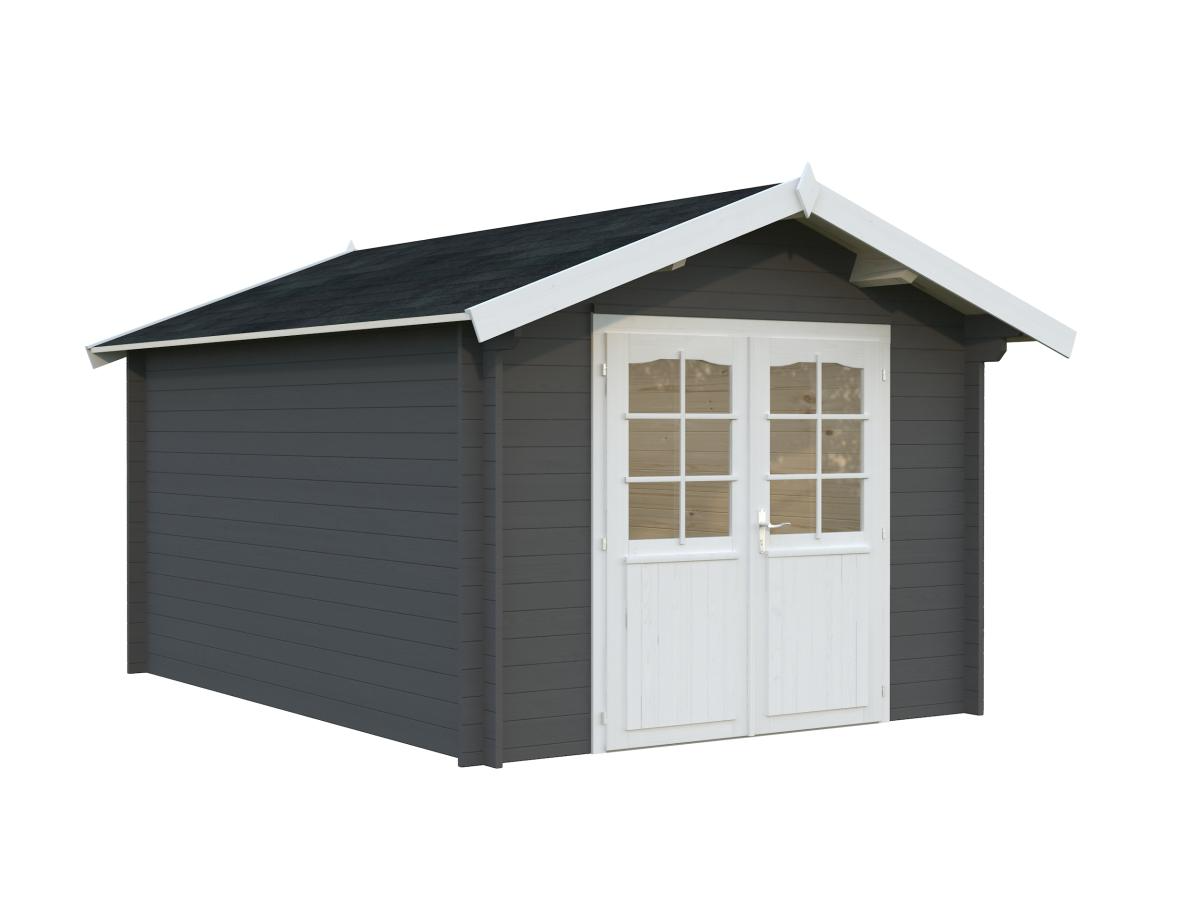Palmako | Lotta M (9'8" x 13'1" | 107.6 sq.ft. | 1.3") Traditional Garden Log Cabin