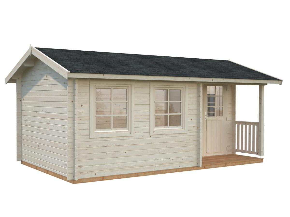Palmako | Susanna S (17'5" x 10'6" | 133.5 sq.ft. | 1.7") Traditional Homestead Log Cabin