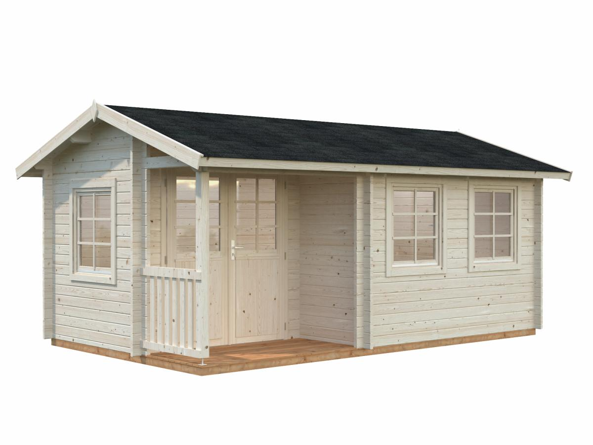 Palmako | Susanna S (17'5" x 10'6" | 133.5 sq.ft. | 1.7") Traditional Homestead Log Cabin