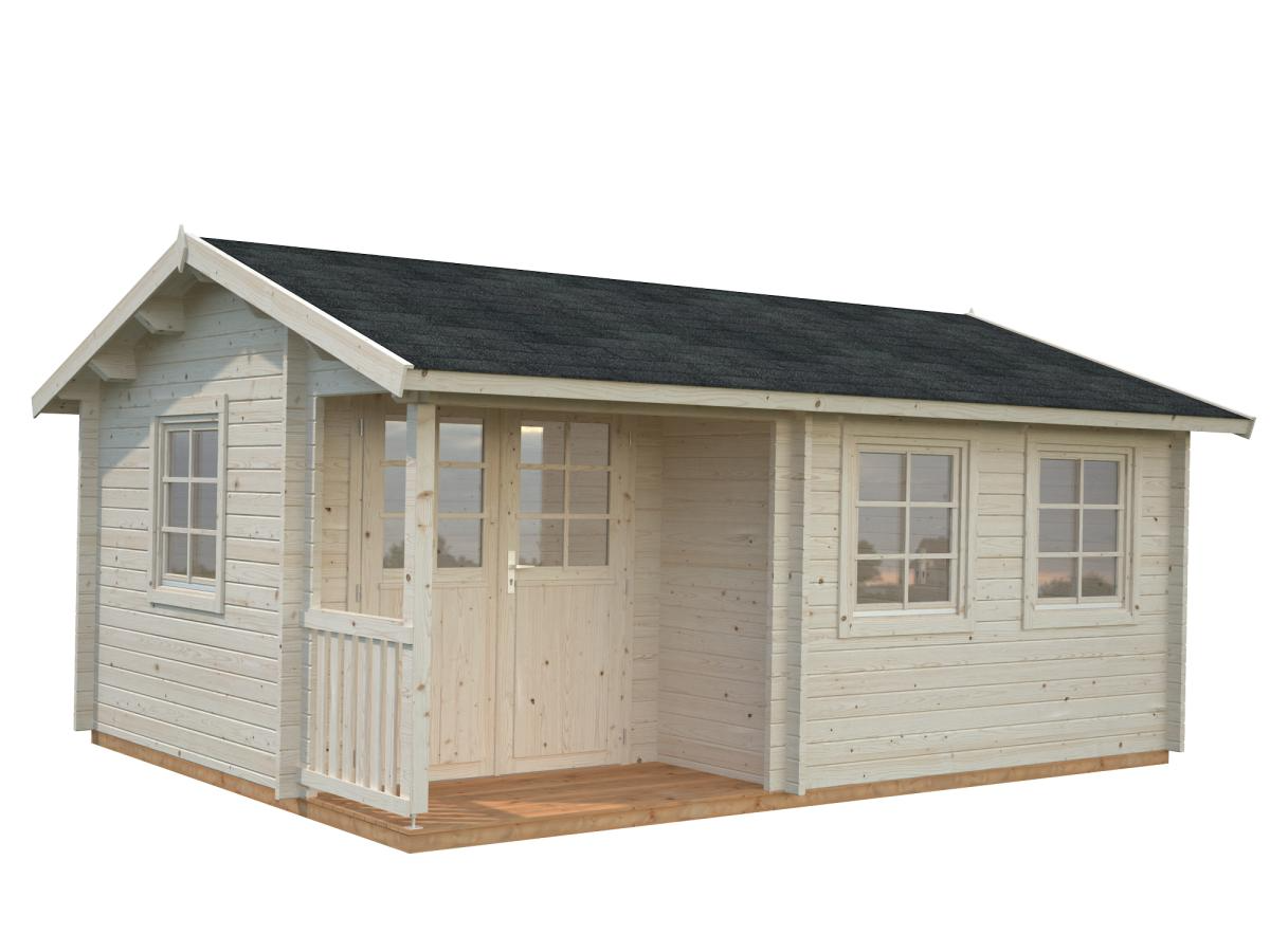 Palmako | Susanna M (17'5" x 13'1" | 176.5 sq.ft. | 1.7") Traditional Homestead Log Cabin