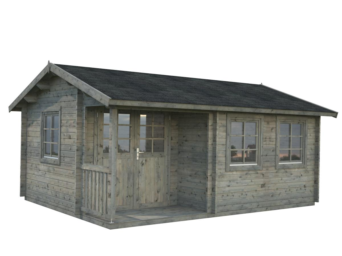 Palmako | Susanna M (17'5" x 13'1" | 176.5 sq.ft. | 1.7") Traditional Homestead Log Cabin
