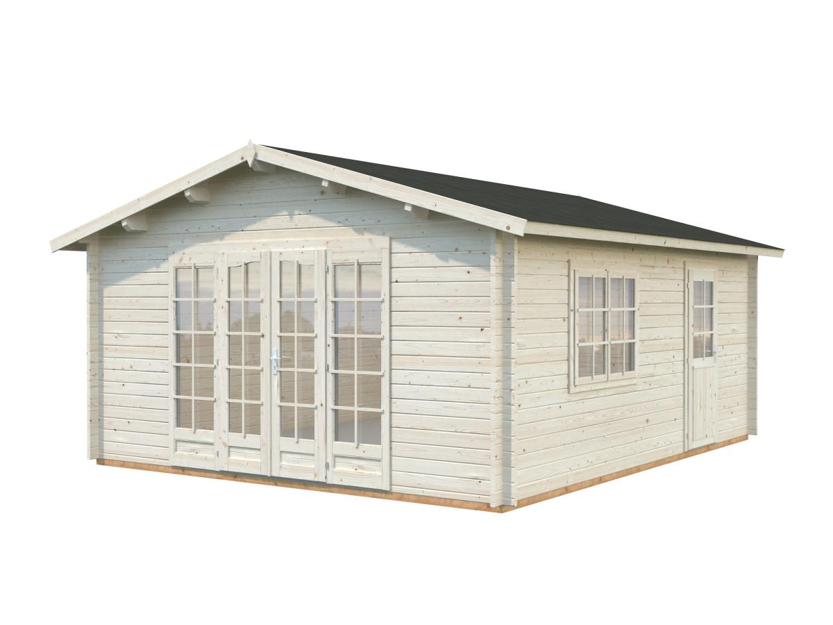 Palmako | Irene L (15'5" x 18'8" | 257.4 sq.ft. | 1.7") Garden Log Cabin