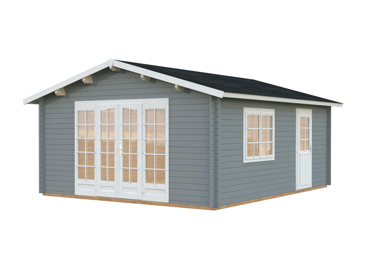Palmako | Irene L (15'5" x 18'8" | 257.4 sq.ft. | 1.7") Garden Log Cabin