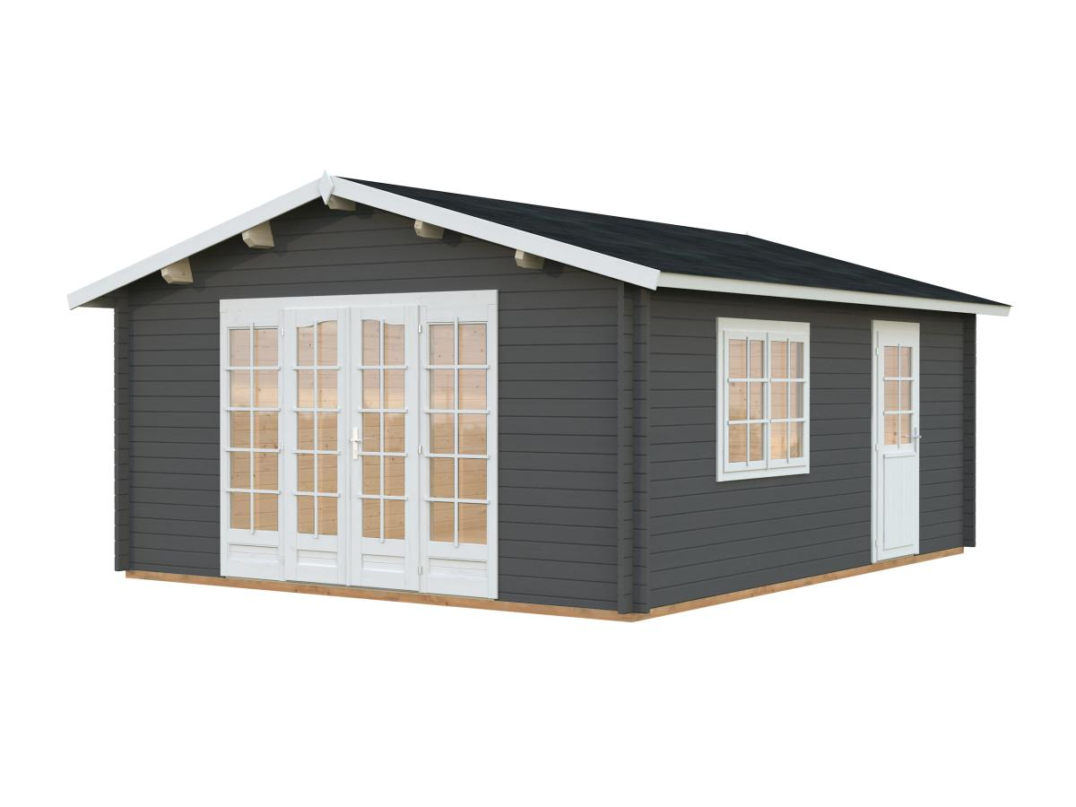 Palmako | Irene L (15'5" x 18'8" | 257.4 sq.ft. | 1.7") Garden Log Cabin