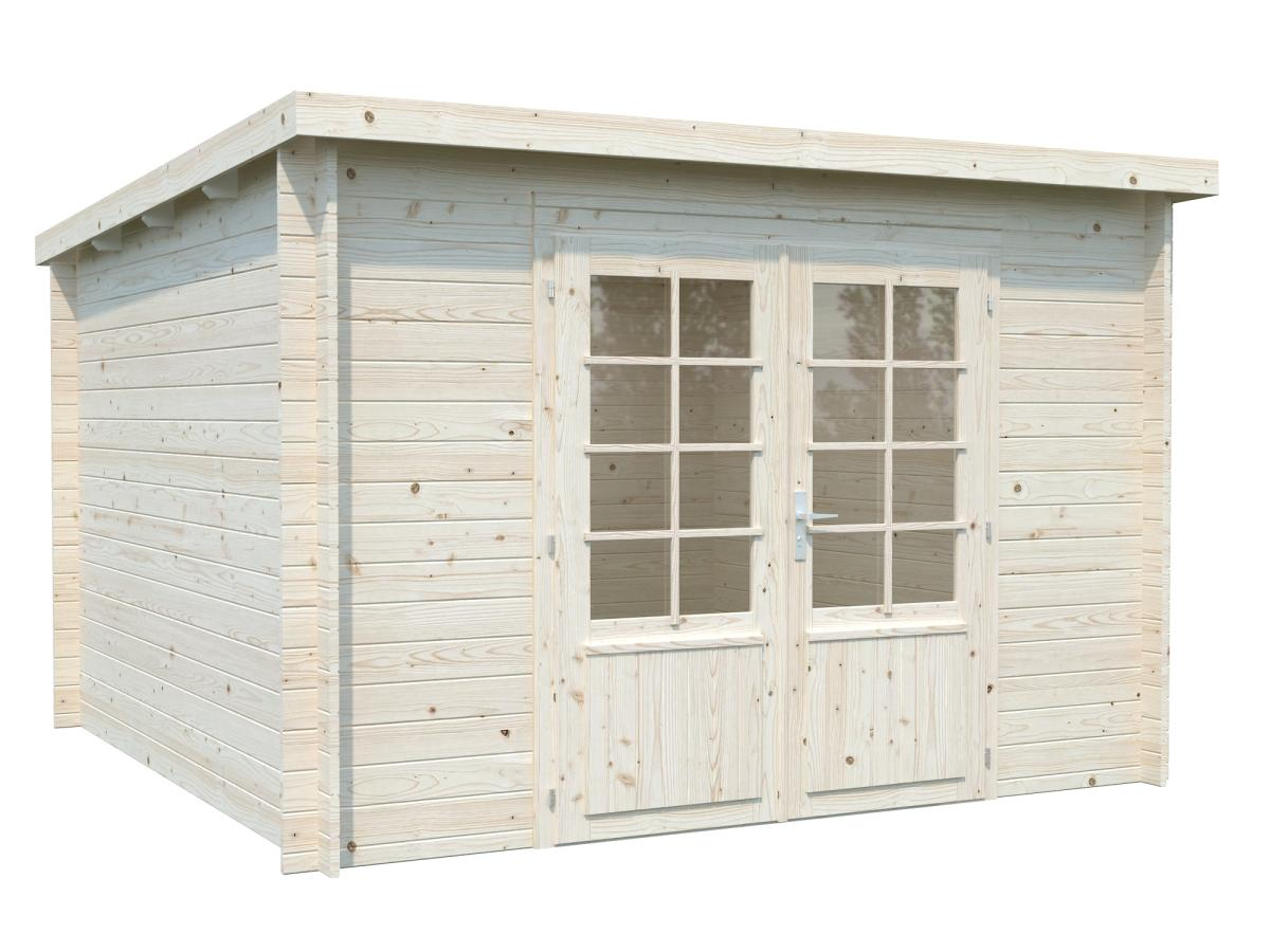 Palmako | Ella (10'6" x 10'6" | 93.6 sq.ft. | 1.1") Pent Roof Garden House