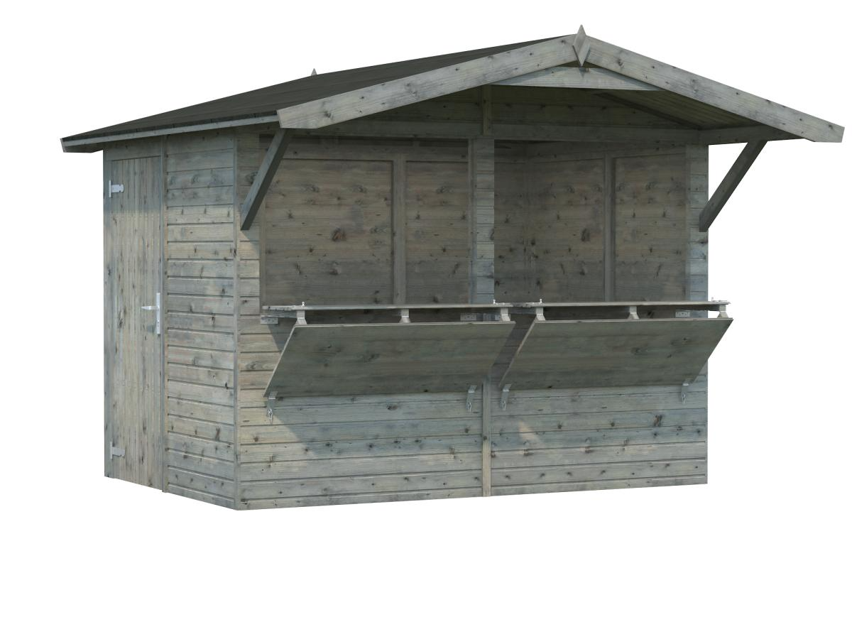 Palmako | Stella S (8′11″ × 6′3″ | 53.8 sq.ft.) Garden Drinks Bar