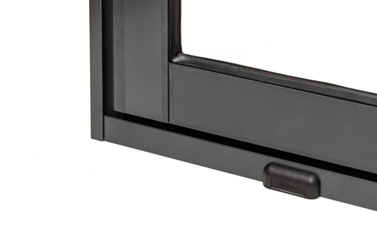 Palmako | Amanda S (12'10" x 9'10" | 120.6 sq.ft. | 1.7") Modern Corner Summer House With Sliding Doors