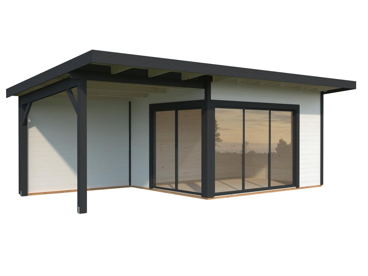 Palmako | Andrea L (22'9" x 9'10" | 204.5 sq.ft. | 1.7") Garden Room with Sliding Doors
