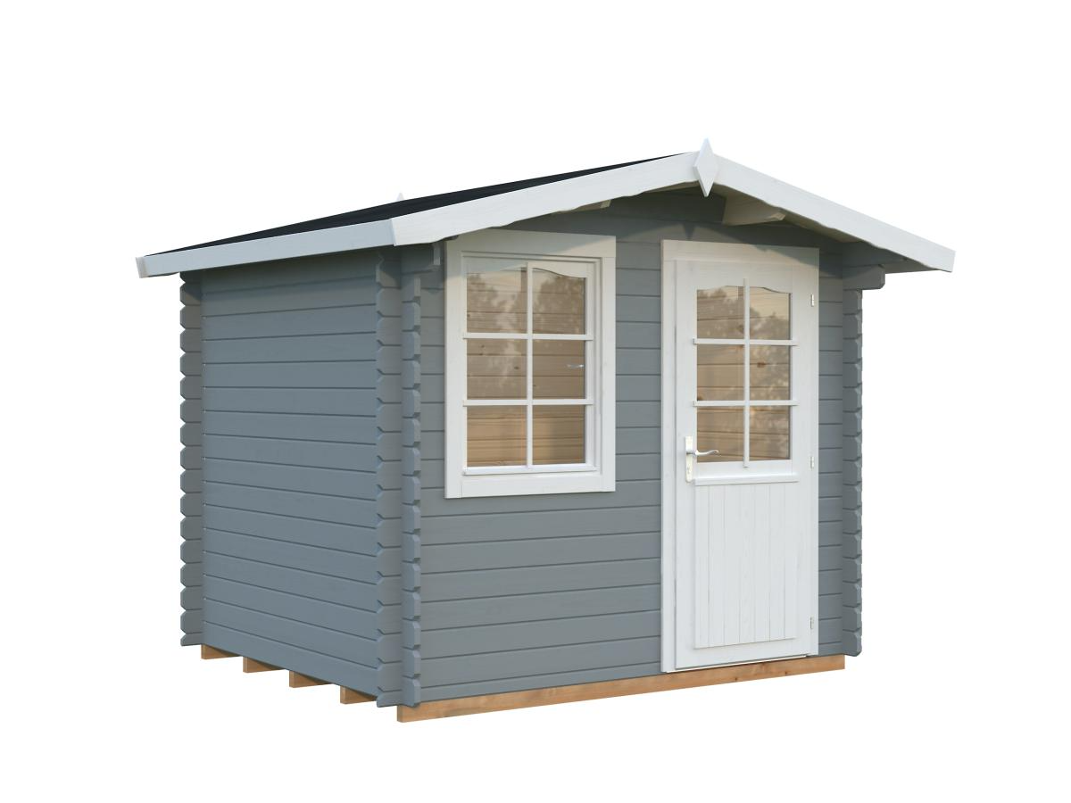 Palmako | Emma S (8'6" x 7'3" | 49.5 sq.ft. | 1.1") Compact Alpine Style Garden Shed