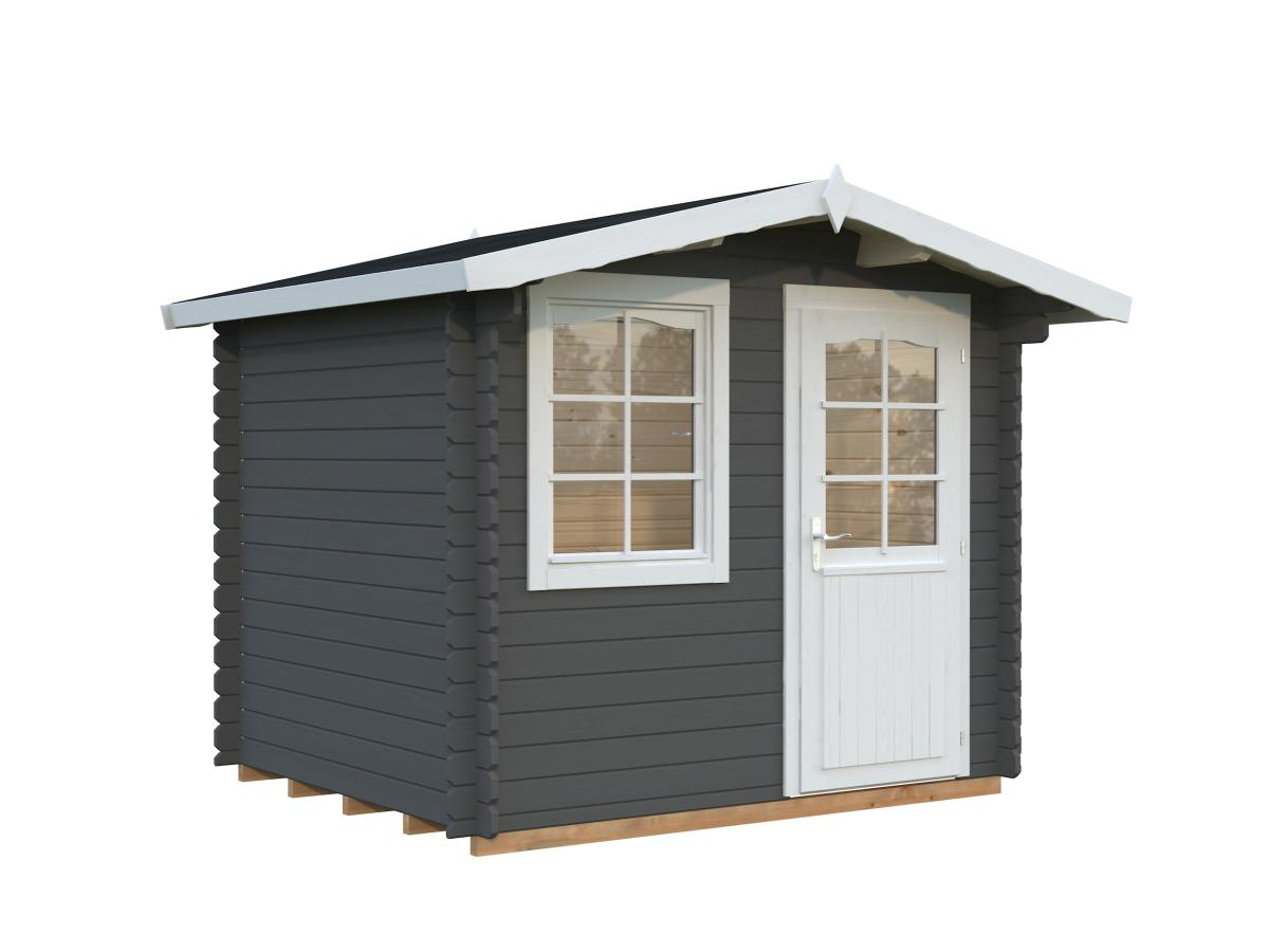 Palmako | Emma S (8'6" x 7'3" | 49.5 sq.ft. | 1.1") Compact Alpine Style Garden Shed