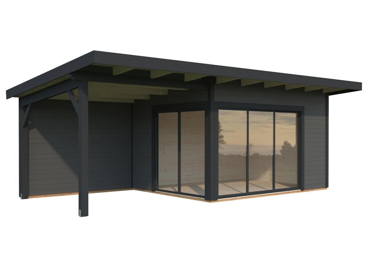 Palmako | Andrea L (22'9" x 9'10" | 204.5 sq.ft. | 1.7") Garden Room with Sliding Doors