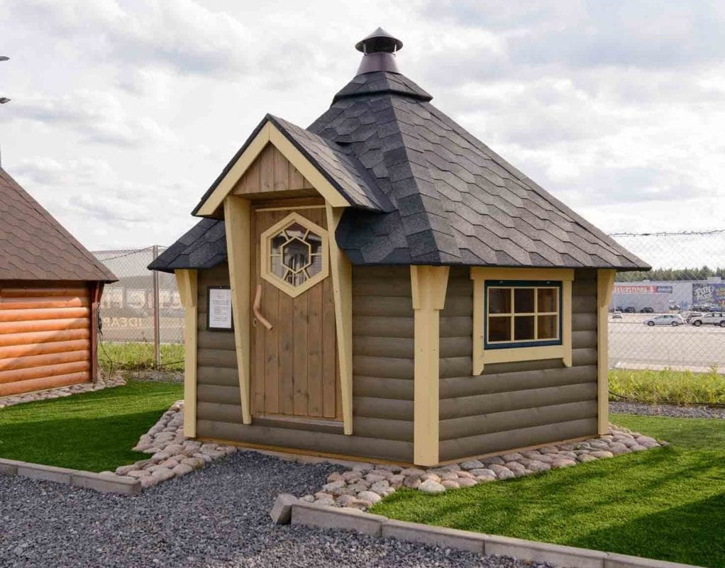 Arctic Finland House | 6.5m² (70 sq.ft.) Grill House “Grill Kota” For 10 Persons