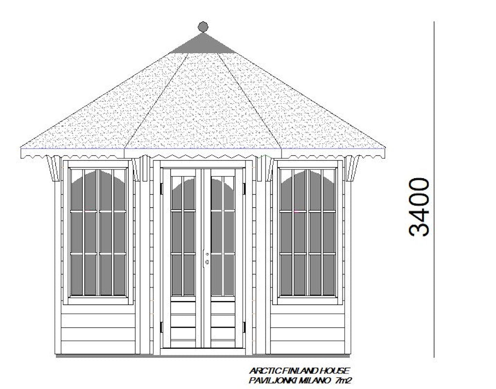 Arctic Finland House | 7m² (75 sq.ft.) Milano Pavilion