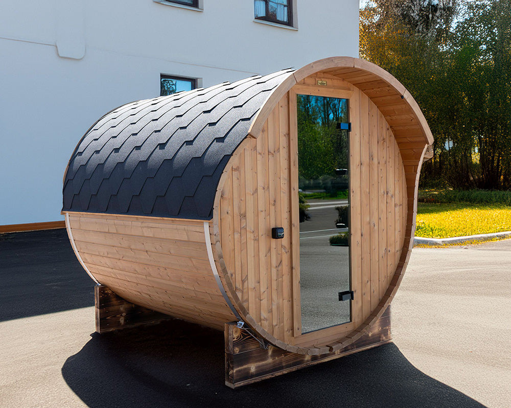 Arctic Finland House | Barrel Sauna Uno