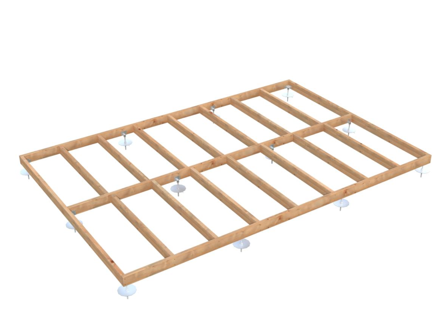 Palmako | Foundation Frame (incl. LogFoot)