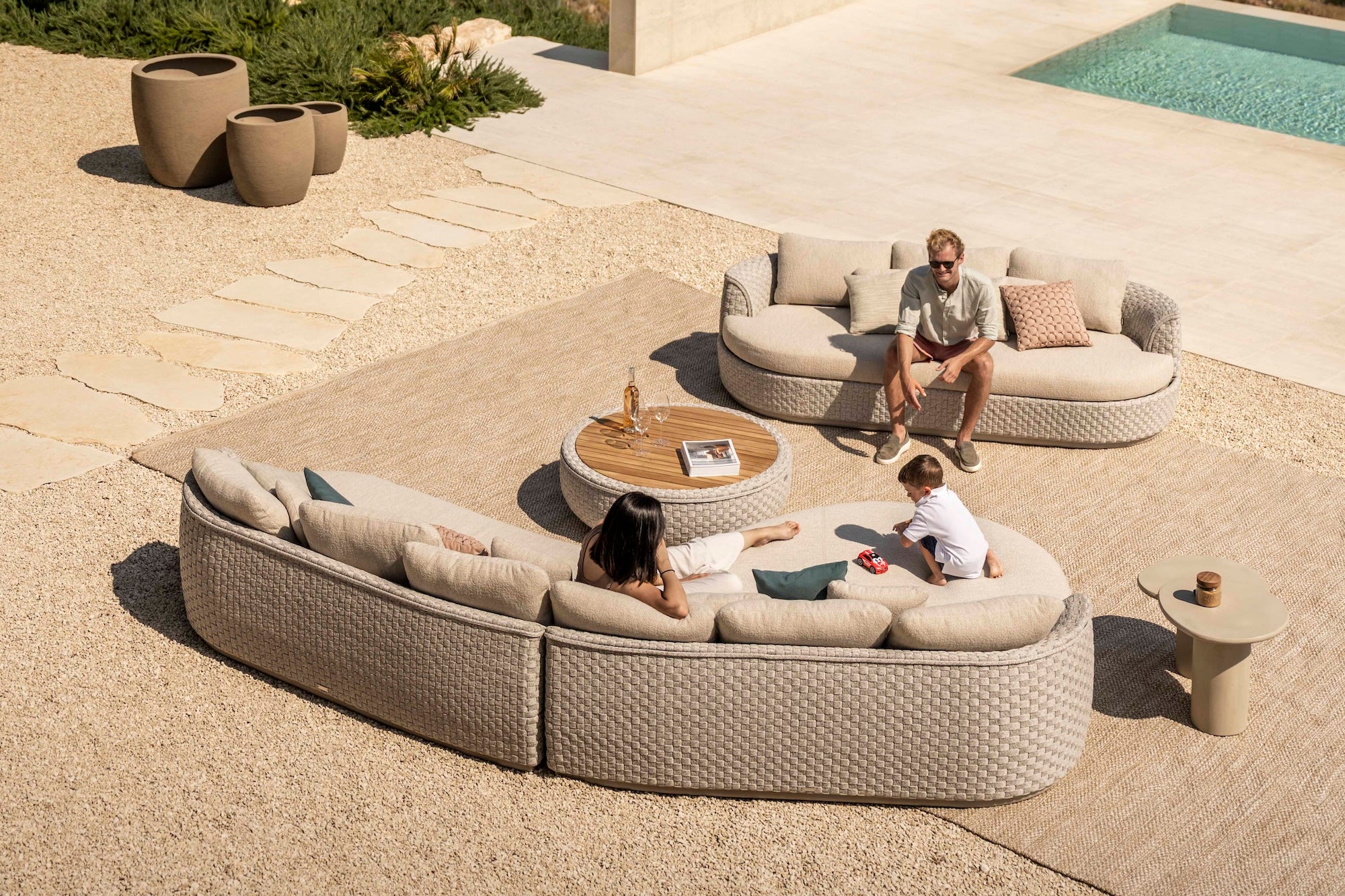 Jardinico | Tondo Modular Organic Sofa 2.5S