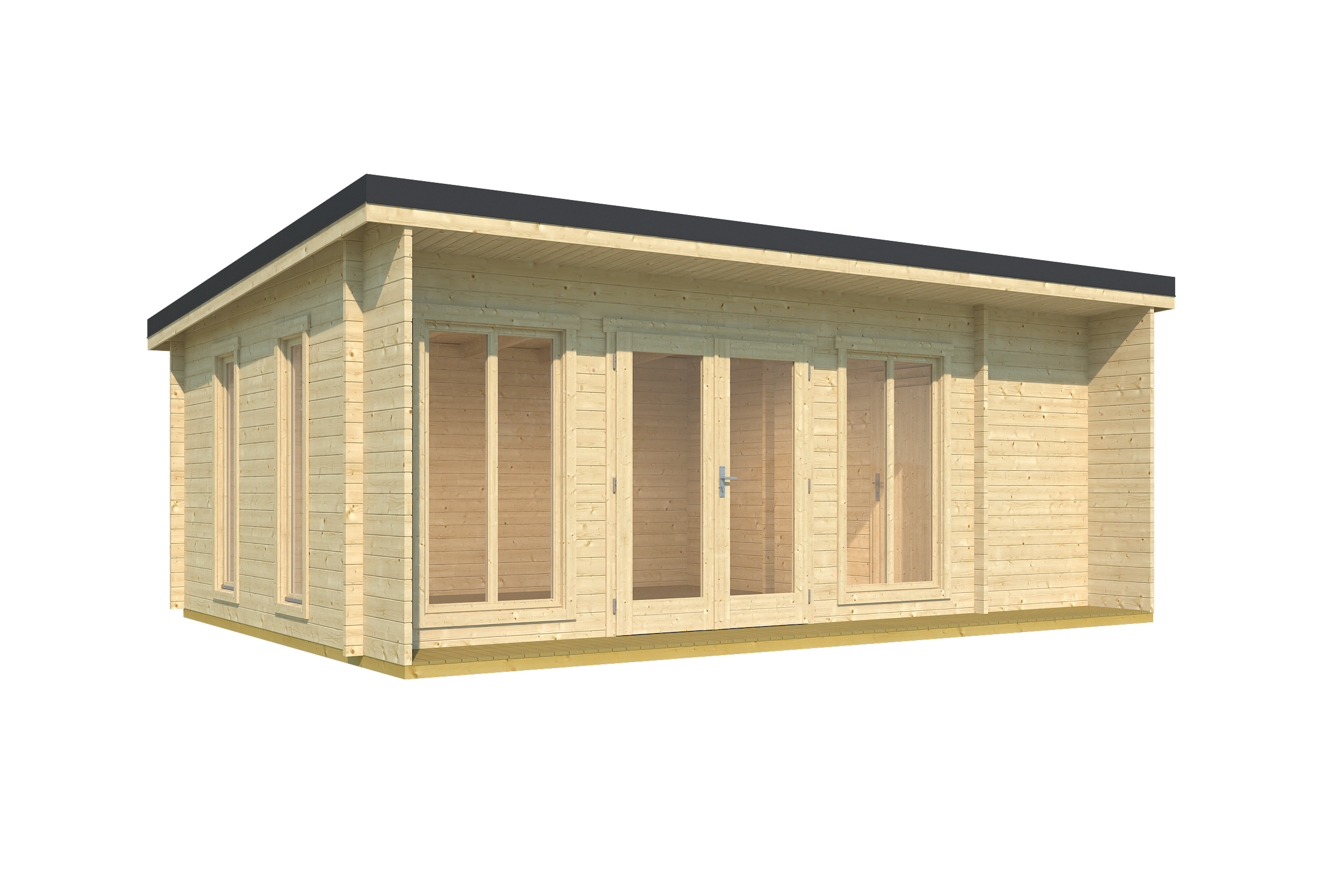 Lasita Maja | Japan (19'11" x 12'9" | 246 sq.ft.) Modern Cabin With Two Interior Doors
