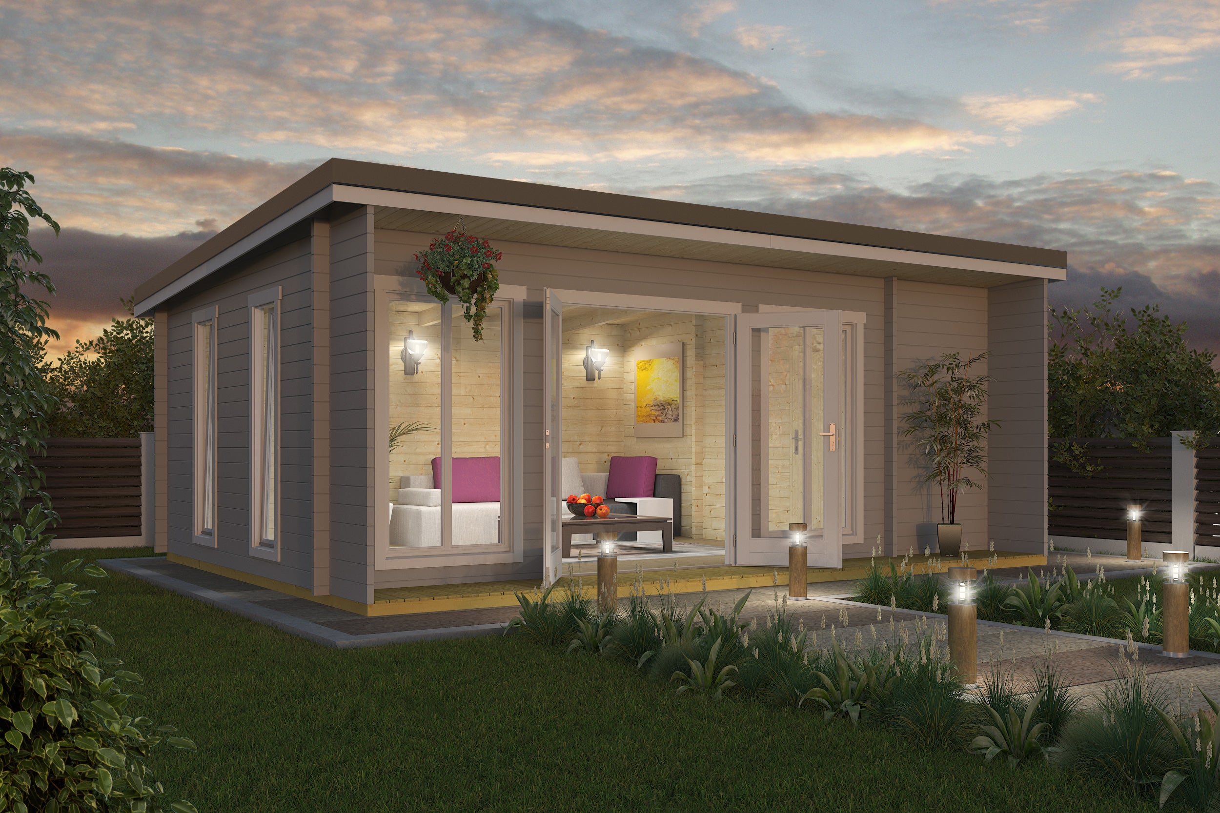 Lasita Maja | Japan (19'11" x 12'9" | 246 sq.ft.) Modern Cabin With Two Interior Doors