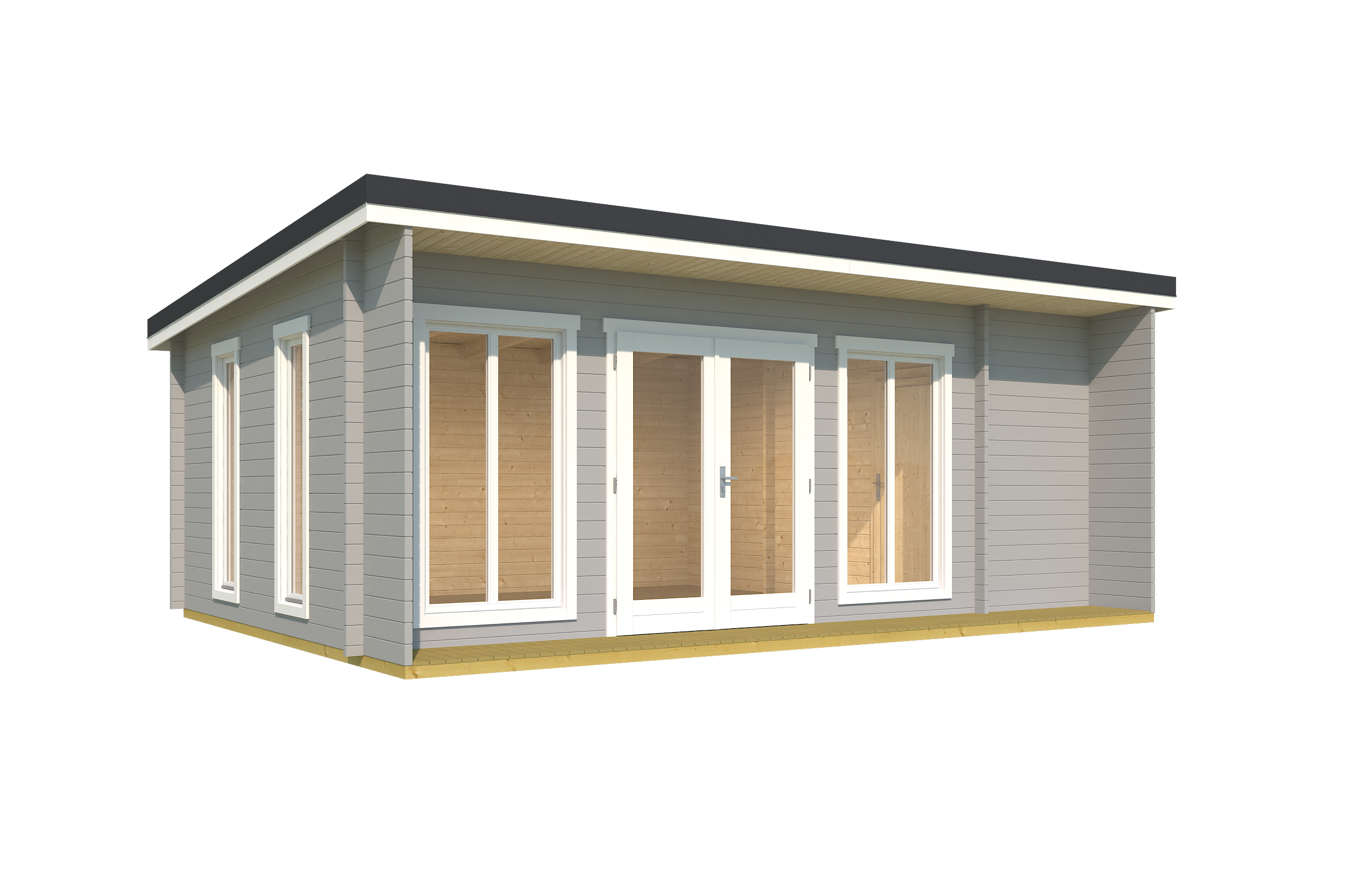 Lasita Maja | Japan (19'11" x 12'9" | 246 sq.ft.) Modern Cabin With Two Interior Doors