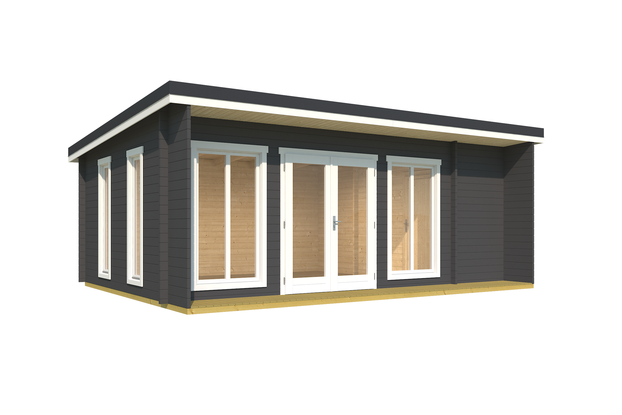 Lasita Maja | Japan (19'11" x 12'9" | 246 sq.ft.) Modern Cabin With Two Interior Doors