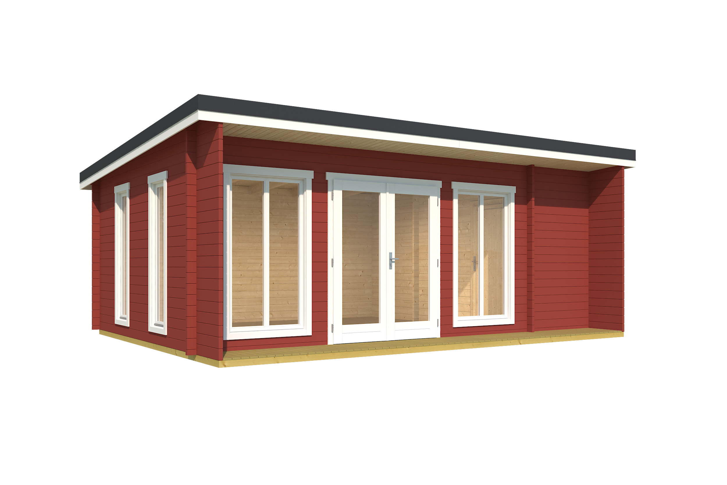 Lasita Maja | Japan (19'11" x 12'9" | 246 sq.ft.) Modern Cabin With Two Interior Doors