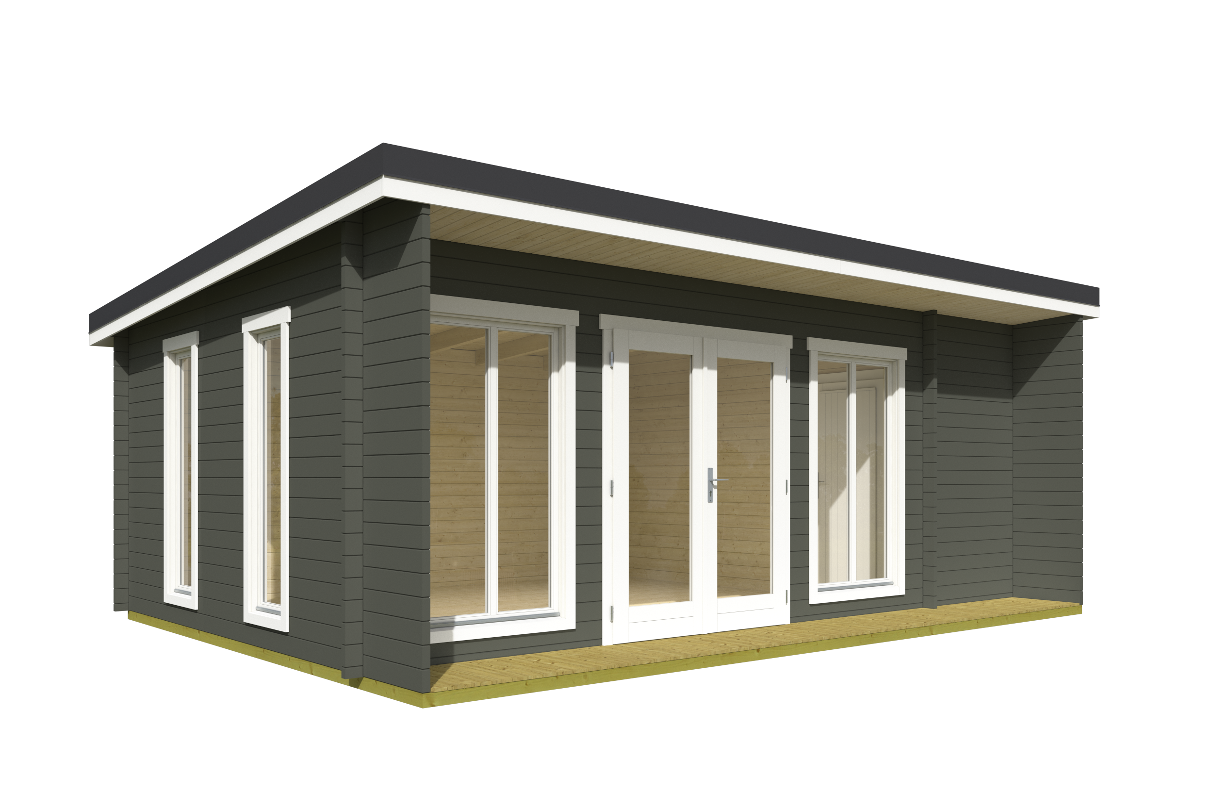 Lasita Maja | Japan (19'11" x 12'9" | 246 sq.ft.) Modern Cabin With Two Interior Doors