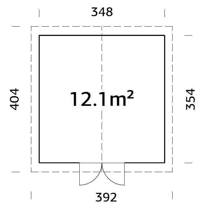 Palmako | Lucas M (11'5" x 11'7" | 130.2 sq.ft.)