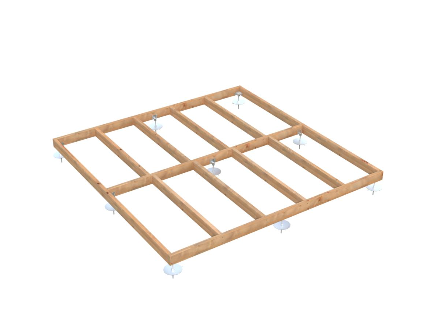 Palmako | Foundation Frame (incl. LogFoot)