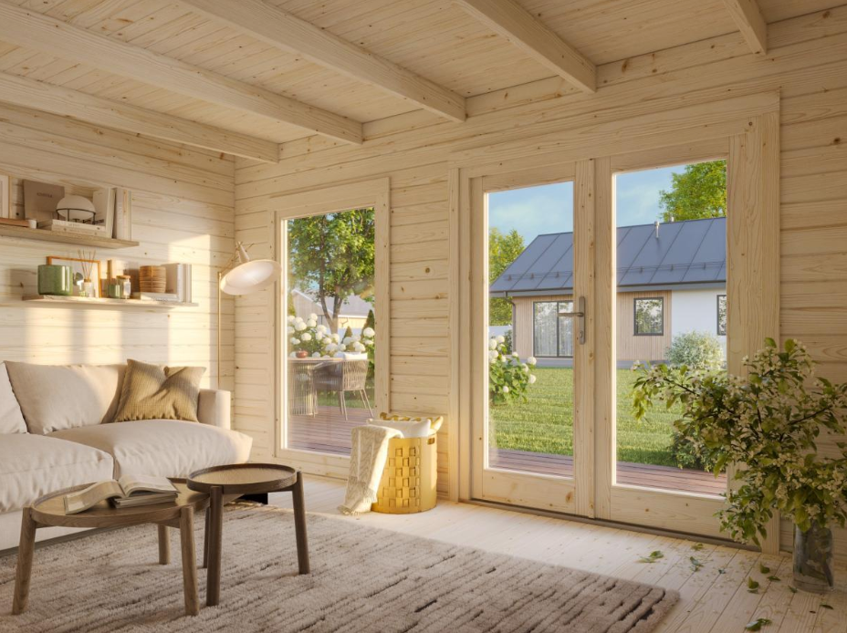 Palmako | Heidi S (14'1" x 10'6" | 125.9 sq.ft. | 1.7″) Modern Light Garden Room