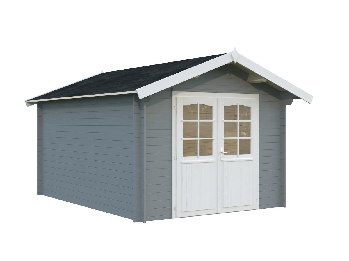 Palmako | Lotta M (9'8" x 13'1" | 107.6 sq.ft. | 1.3") Traditional Garden Log Cabin