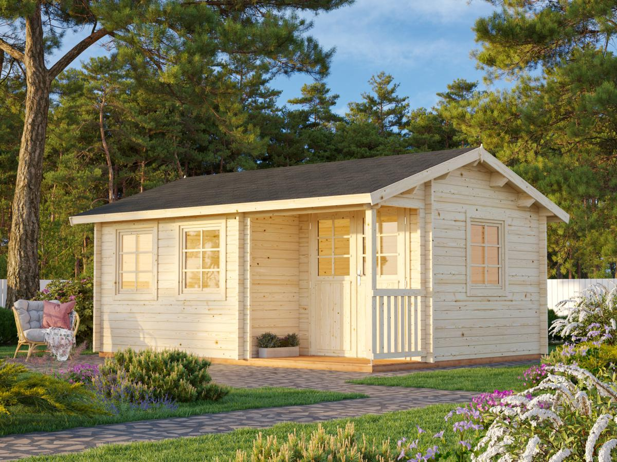 Palmako | Susanna M (17'5" x 13'1" | 176.5 sq.ft. | 1.7") Traditional Homestead Log Cabin