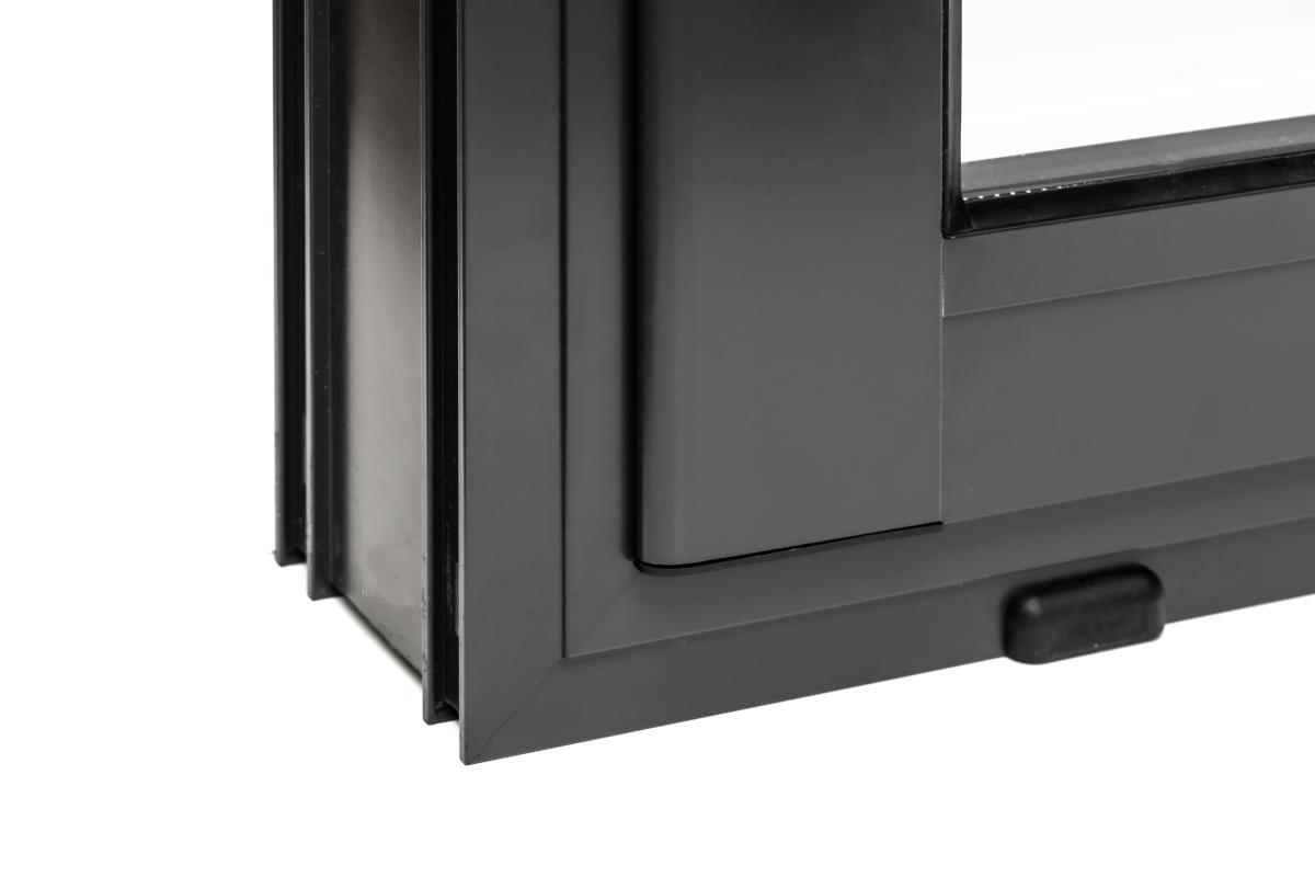 Palmako | Ines M (13'5" x 10'6" | 119.5 sq.ft. | 1.7") Modern Garden Office with Sliding Doors