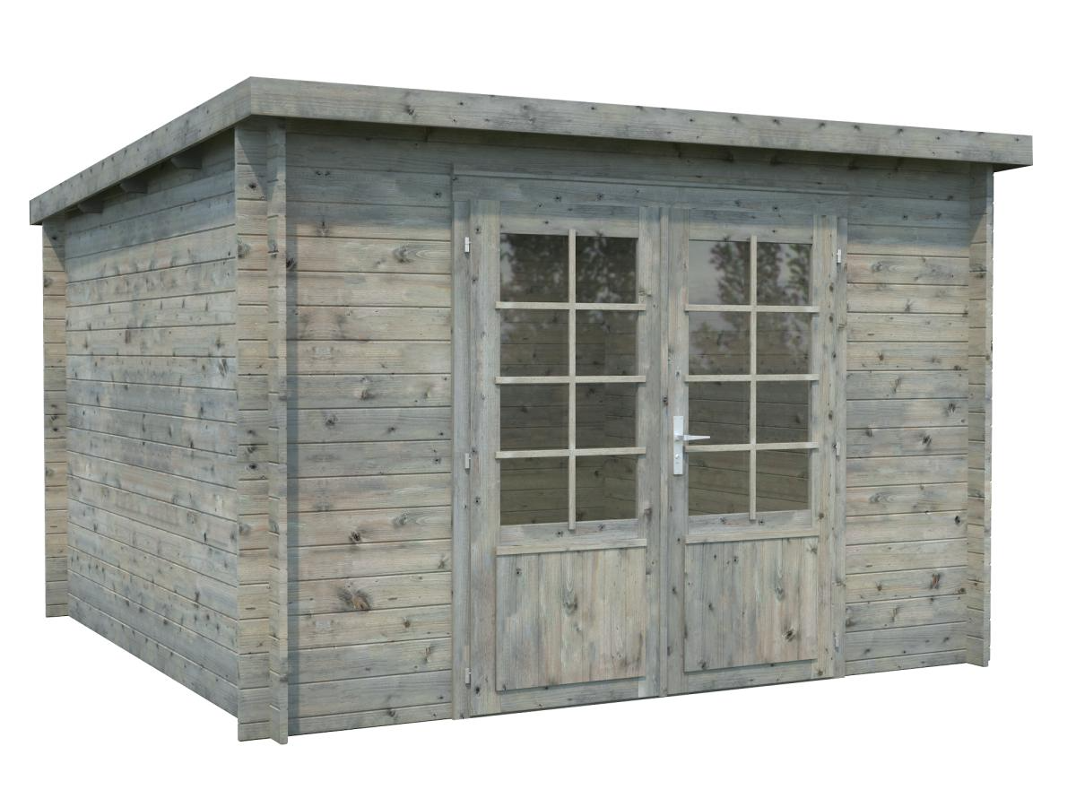 Palmako | Ella (10'6" x 10'6" | 93.6 sq.ft. | 1.1") Pent Roof Garden House