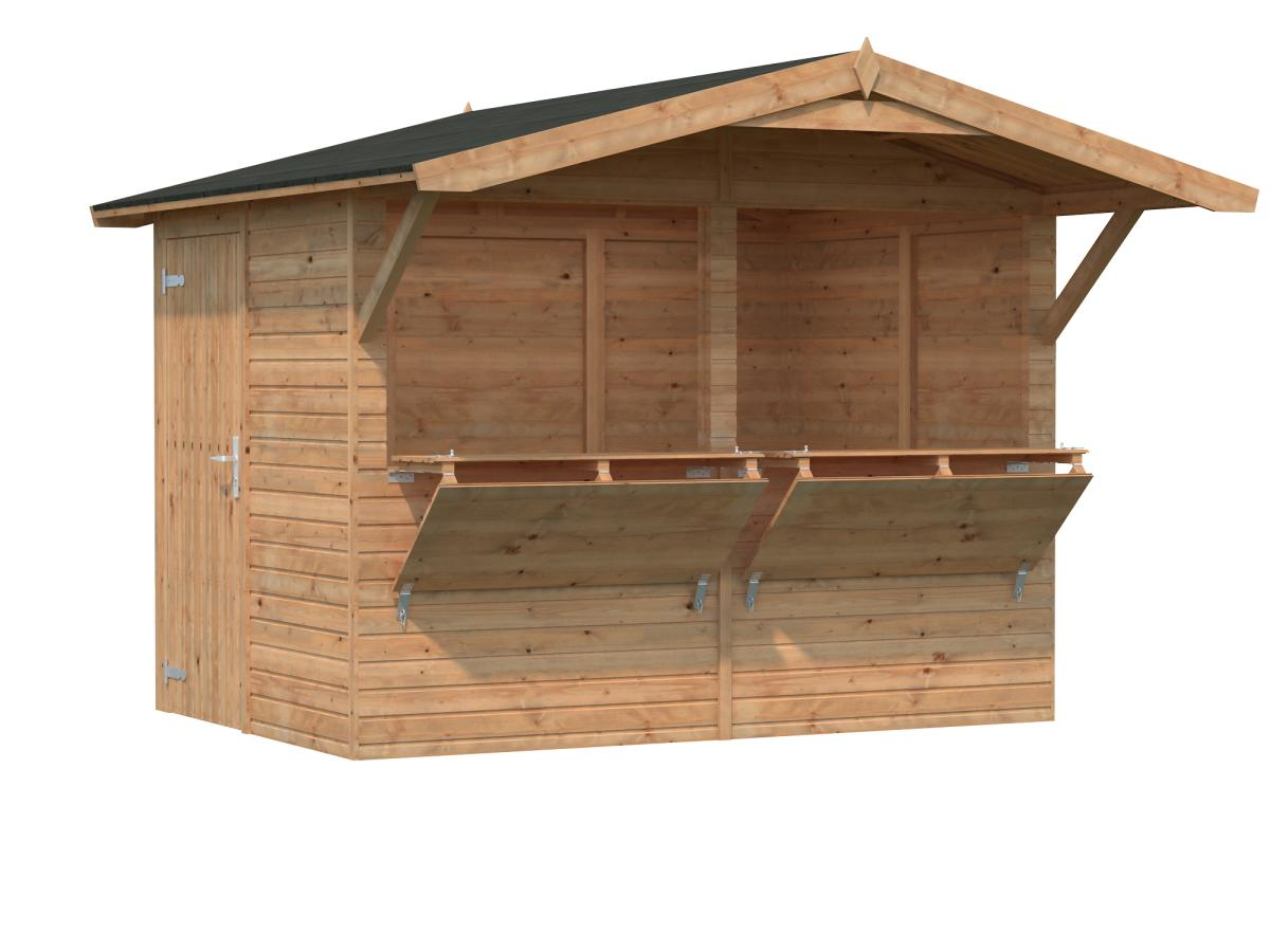 Palmako | Stella S (8′11″ × 6′3″ | 53.8 sq.ft.) Garden Drinks Bar