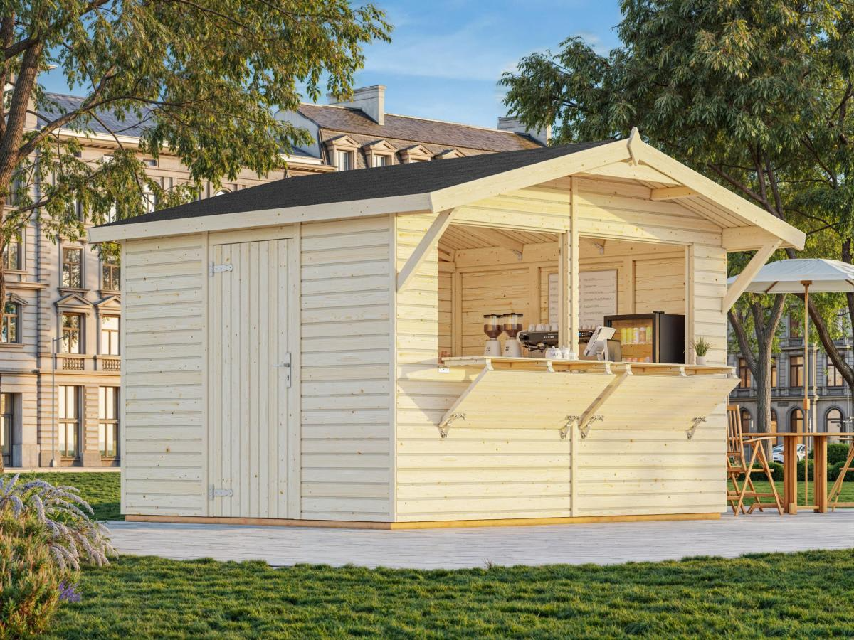 Palmako | Stella M (10'7" x 8'6" | 88.3 sq.ft.) Garden Drinks Bar