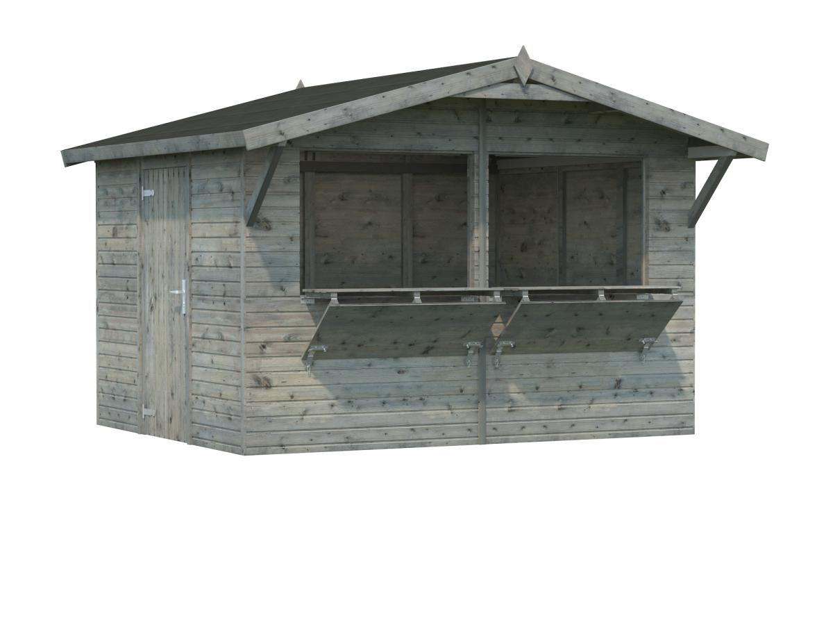 Palmako | Stella M (10'7" x 8'6" | 88.3 sq.ft.) Garden Drinks Bar