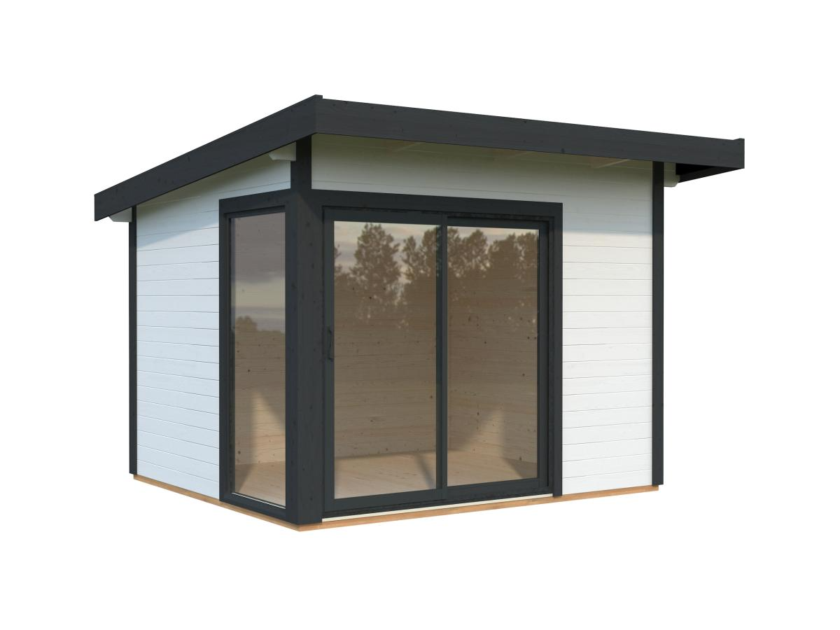 Palmako | Andrea XS (9'10" x 8'10" | 80.7 sq.ft. | 1.7") Small Double Glazed Modern Garden Room