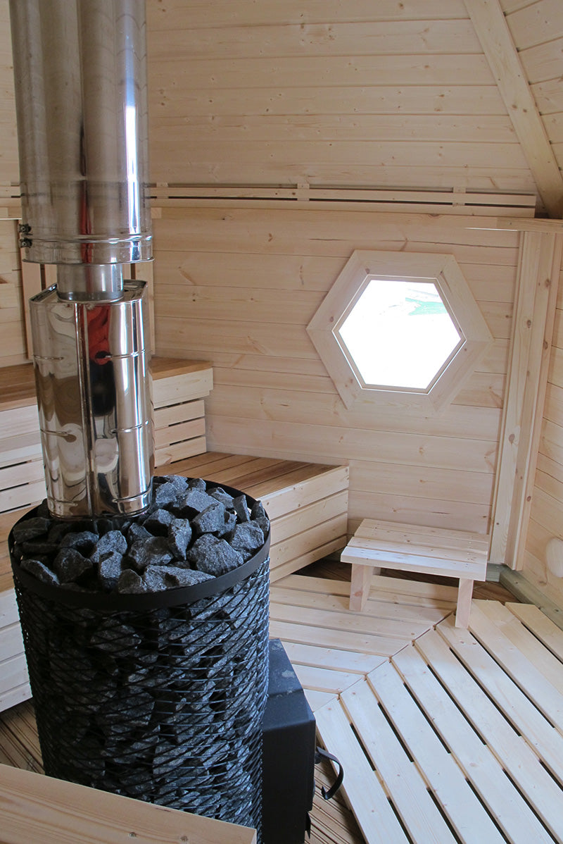 Arctic Finland House | Sauna Hut 9m² (97 sq.ft.)